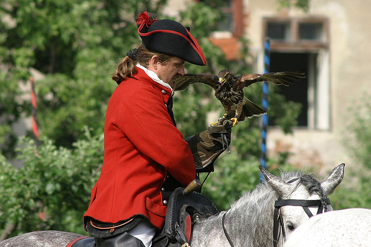 Slavnosti pětilisté růže v Českém Krumlově, 16. - 18. června 2006, foto: © 2006 Lubor Mrázek