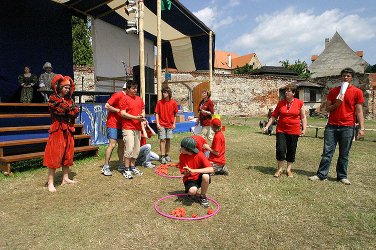 Slavnosti pětilisté růže v Českém Krumlově, 16. - 18. června 2006, foto: © 2006 Lubor Mrázek