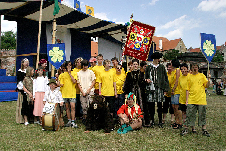 Slavnosti pětilisté růže v Českém Krumlově, 16. - 18. června 2006, foto: © 2006 Lubor Mrázek