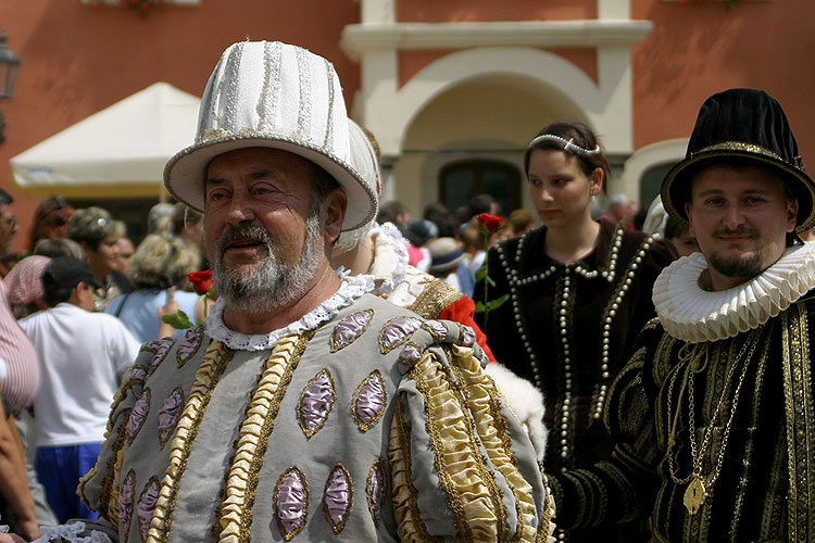 Slavnosti pětilisté růže v Českém Krumlově, 16. - 18. června 2006, foto: © 2006 Lubor Mrázek