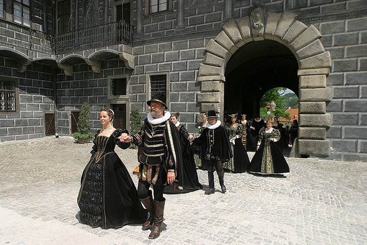 Five-Petalled Rose Celebrations, Český Krumlov, 16. - 18.6.2006, photo: © 2006 Lubor Mrázek