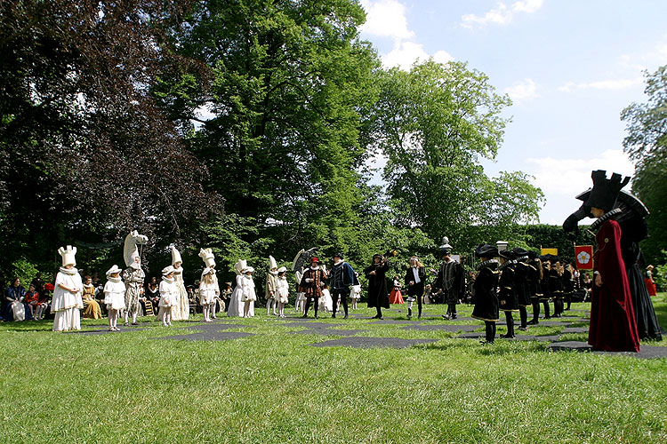 Slavnosti pětilisté růže v Českém Krumlově, 16. - 18. června 2006, foto: © 2006 Lubor Mrázek