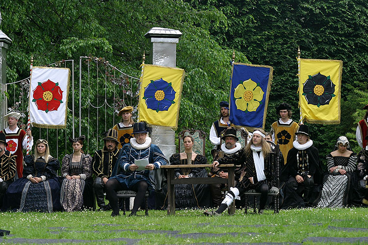 Fest der fünfblättrigen Rose, Český Krumlov, 16. - 18.6.2006, Foto: © 2006 Lubor Mrázek