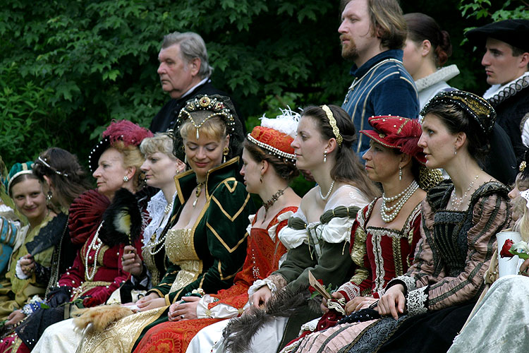 Slavnosti pětilisté růže v Českém Krumlově, 16. - 18. června 2006, foto: © 2006 Lubor Mrázek