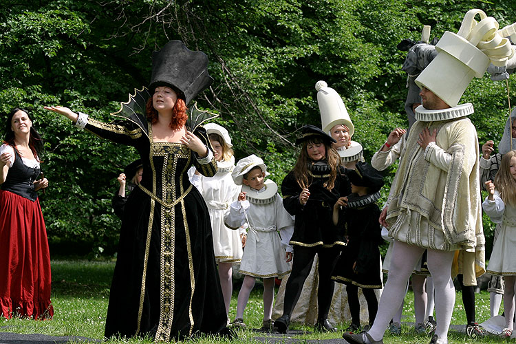 Five-Petalled Rose Celebrations, Český Krumlov, 16. - 18.6.2006, photo: © 2006 Lubor Mrázek