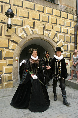 Fest der fünfblättrigen Rose, Český Krumlov, 16. - 18.6.2006, Foto: © 2006 Lubor Mrázek