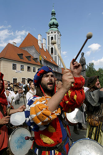 Slavnosti pětilisté růže v Českém Krumlově, 16. - 18. června 2006, foto: © 2006 Lubor Mrázek