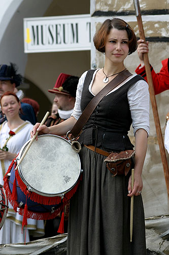 Slavnosti pětilisté růže v Českém Krumlově, 16. - 18. června 2006, foto: © 2006 Lubor Mrázek