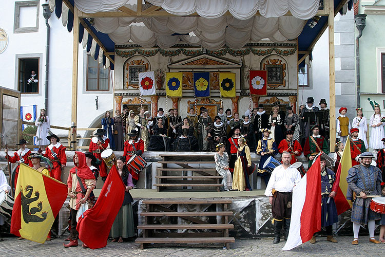 Fest der fünfblättrigen Rose, Český Krumlov, 16. - 18.6.2006, Foto: © 2006 Lubor Mrázek