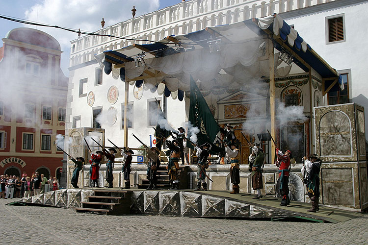 Slavnosti pětilisté růže v Českém Krumlově, 16. - 18. června 2006, foto: © 2006 Lubor Mrázek