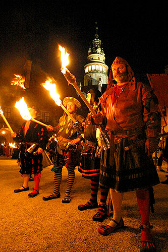 Slavnosti pětilisté růže v Českém Krumlově, 16. - 18. června 2006, foto: © 2006 Lubor Mrázek