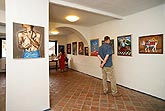 The grand opening of the exhibitions Sára Saudková (photos) und Jan Saudek (paintings), House of photography in Český Krumlov, 23.6.2006, photo: © Libor Sváček 
