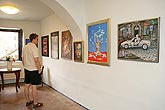 Die festliche Eröffnung der Ausstellungen Sára Saudková (Fotos) und Jan Saudek (Bilder), Haus der Fotografie in Český Krumlov, 23.6.2006, Foto: © Libor Sváček 