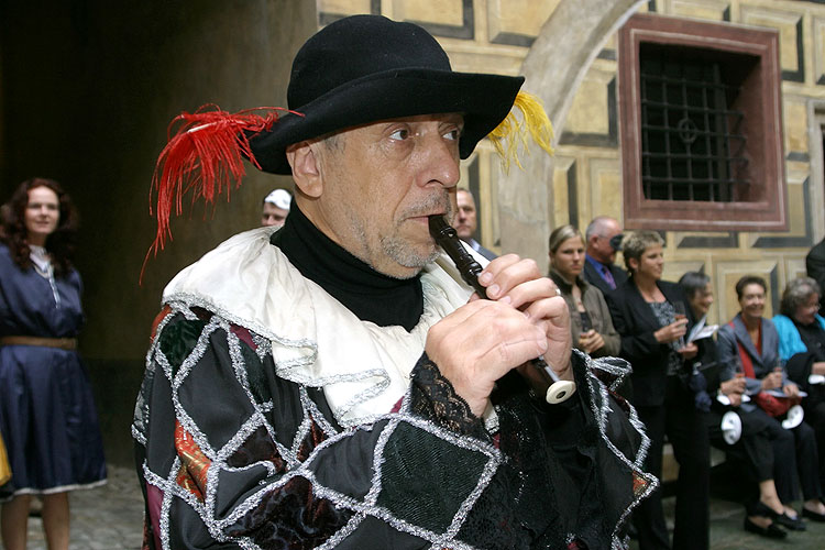 Barokní noc na zámku Český Krumlov ®, 30.6. a 1.7.2006, Festival komorní hudby Český Krumlov, foto: © Lubor Mrázek