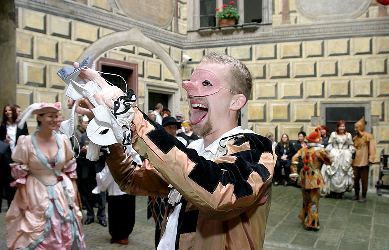 Barokní noc na zámku Český Krumlov ®, 30.6. a 1.7.2006, Festival komorní hudby Český Krumlov, foto: © Lubor Mrázek