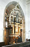 Ursula Hermann-Lom (organ), Church of St.Vitus Český Krumlov, 2.7.2006, Festival of Chamber Music Český Krumlov, photo: © Lubor Mrázek 