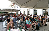 Michal Prokop a skupina Framus Five, terasa Hotelu Růže, 4.7.2006, Festival komorní hudby Český Krumlov, foto: © Lubor Mrázek 