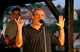 Michal Prokop und Gruppe Framus Five, Terrasse des Hotels Růže, 4.7.2006, Festival der Kammermusik Český Krumlov 