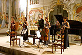 Kaprálová quartett, Maskensaal des Schlosses Český Krumlov, 2.7.2006, Festival der Kammermusik Český Krumlov, Foto: © Lubor Mrázek 