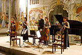 Kaprálová quartet, Masquerade hall of chateau Český Krumlov, 2.7.2006, Festival of Chamber Music Český Krumlov, photo: © Lubor Mrázek 