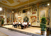 Harmonia Mozartiana Pragensis, Masquerade hall of chateau Český Krumlov, 6.7.2006, Festival of Chamber Music Český Krumlov, photo: © Lubor Mrázek 