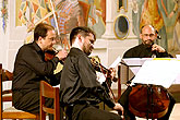 Apollon Kvartet - Siegerkompositionen des Jubiläumswettbewerbs für Komponisten, Maskensaal des Schlosses Český Krumlov, 7.7.2006, Festival der Kammermusik Český Krumlov, Foto: © Lubor Mrázek 