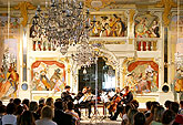 Apollon Kvartet - Music by the Winner of Composers, Masquerade hall of chateau Český Krumlov, 7.7.2006, Festival of Chamber Music Český Krumlov, photo: © Lubor Mrázek 