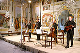 Apollon Kvartet - Siegerkompositionen des Jubiläumswettbewerbs für Komponisten, Maskensaal des Schlosses Český Krumlov, 7.7.2006, Festival der Kammermusik Český Krumlov, Foto: © Lubor Mrázek 