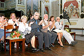 Apollon Kvartet - Siegerkompositionen des Jubiläumswettbewerbs für Komponisten, Maskensaal des Schlosses Český Krumlov, 7.7.2006, Festival der Kammermusik Český Krumlov, Foto: © Lubor Mrázek 