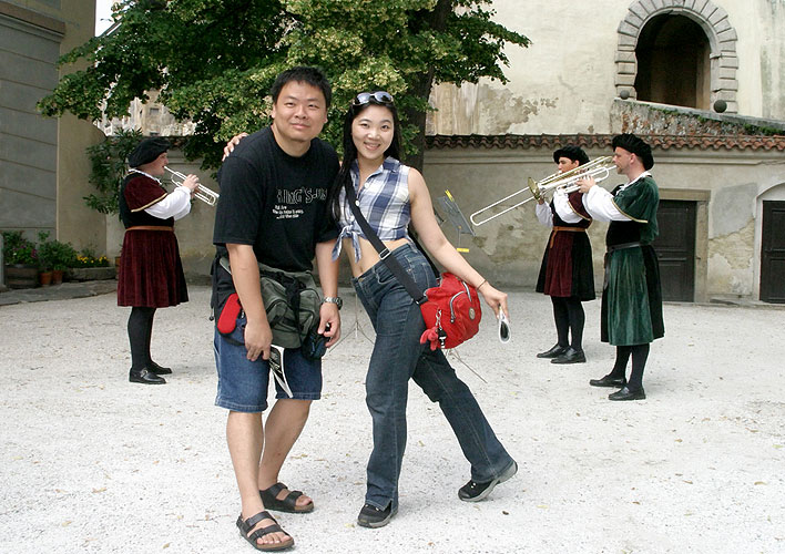 Musik im wandel der Zeit, Schloss Český Krumlov, 8. - 9.7.2006, Festival der Kammermusik Český Krumlov, Foto: © Lubor Mrázek