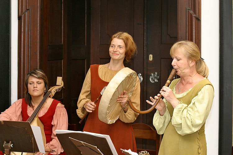 Musik im wandel der Zeit, Schloss Český Krumlov, 8. - 9.7.2006, Festival der Kammermusik Český Krumlov, Foto: © Lubor Mrázek