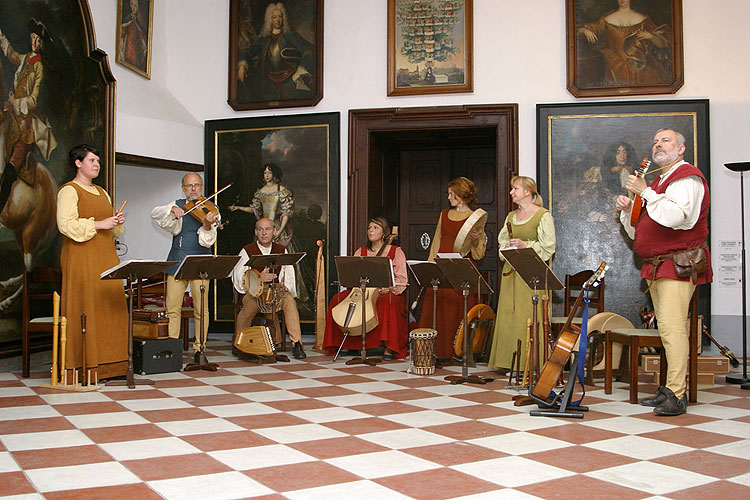 Musik im wandel der Zeit, Schloss Český Krumlov, 8. - 9.7.2006, Festival der Kammermusik Český Krumlov, Foto: © Lubor Mrázek