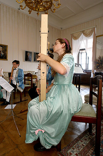 Musik im wandel der Zeit, Schloss Český Krumlov, 8. - 9.7.2006, Festival der Kammermusik Český Krumlov, Foto: © Lubor Mrázek