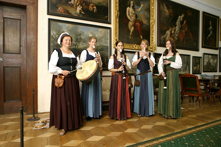 Musik im wandel der Zeit, Schloss Český Krumlov, 8. - 9.7.2006, Festival der Kammermusik Český Krumlov, Foto: © Lubor Mrázek