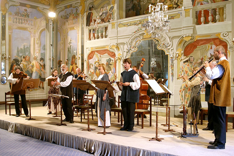 Musica Bohemica, Maskensaal des Schlosses Český Krumlov, 8.7.2006, Festival der Kammermusik Český Krumlov, Foto: © Lubor Mrázek