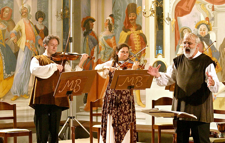 Musica Bohemica, Masquerade hall of chateau Český Krumlov, 8.7.2006, Festival of Chamber Music Český Krumlov, photo: © Lubor Mrázek