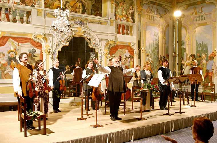 Musica Bohemica, Masquerade hall of chateau Český Krumlov, 8.7.2006, Festival of Chamber Music Český Krumlov, photo: © Lubor Mrázek