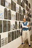 Geoffrey Hendricks: installation, opening of the exhibition 14th July 2006, Egon Schiele Art Centrum 
