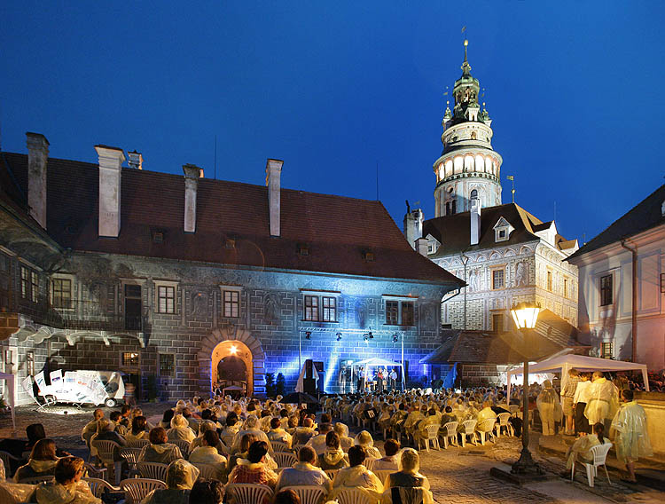 Hradišťan, Künstlerischer Leiter Jiří Pavlica, 28.7.2006,  Internationales Musikfestival Český Krumlov 2006, Schloss Český Krumlov - II. Schlosshof, Bildsquelle: © Auviex s.r.o., Foto: Libor Sváček