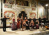 Capella Rudolphina, Music in the Court of the Rosenbergs, Masquerade hall of chateau Český Krumlov, 4.8.2006, International Music Festival Český Krumlov 2006, source: © Auviex s.r.o., photo: Libor Sváček 