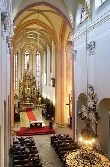 Petr Čech, Orgel - Recital, Klosterkirche der Opferung Maria, České Budějovice, 13.8.2006, Internationales Musikfestival Český Krumlov 2006, Bildsquelle: © Auviex s.r.o., Foto: Libor Sváček