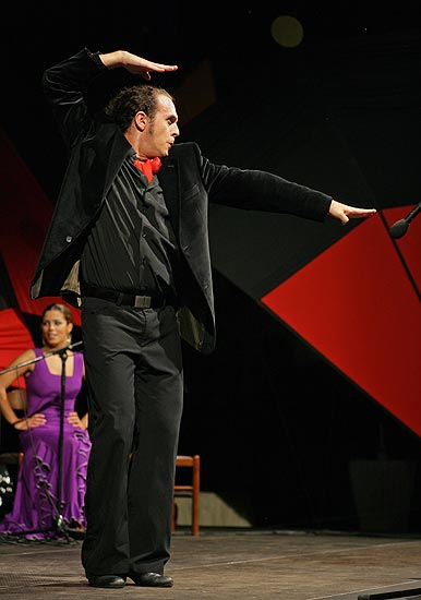 La fiesta - španělský večer, Cuadro Flamenco de Granada (Španělsko), La Peňa flamenca, Pivovarská zahrada, 19.8.2006, Mezinárodní hudební festival Český Krumlov 2006, zdroj: © Auviex s.r.o., foto: Libor Sváček