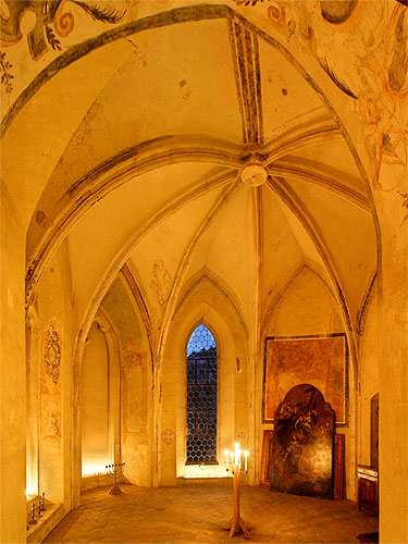 Prague Guitar Quartet, Abbey - Entrance Hall, 8th August 2006, Zlatá Koruna Royal Music Festival, photo: © 2006 Lubor Mrázek