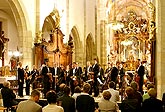 Partnerkonzert mit österreichischem Musikfestival Allegro Vivo, Klosterkirche,  10.8.2006, Königliches Musikfestival 2006, Kloster Zlatá Koruna, Foto: © 2006 Lubor Mrázek 