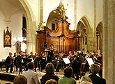 Partnerský koncert s rakouským festivalem Academia Allegro Vivo, klášterní kostel, 10.8.2006, Královský hudební festival Zlatá Koruna, foto: © 2006 Lubor Mrázek 