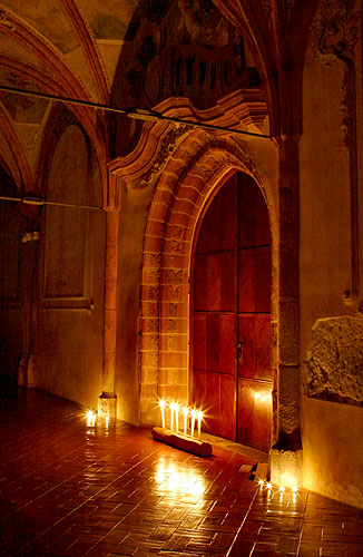 Singt dem Gott ein neues Lied, Nadia Ladkany (Mezzosopran), Augustýn Kužela (Klavier), Kreuzflur,  12.8.2006, Königliches Musikfestival 2006, Kloster Zlatá Koruna, Foto: © 2006 Lubor Mrázek