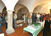 Ensemble Peregrina (Schweiz), Musik der Zeit von Klosterentstehung, Schutzengelkapelle,  19.8.2006, Königliches Musikfestival 2006, Kloster Zlatá Koruna, Foto: © 2006 Lubor Mrázek 