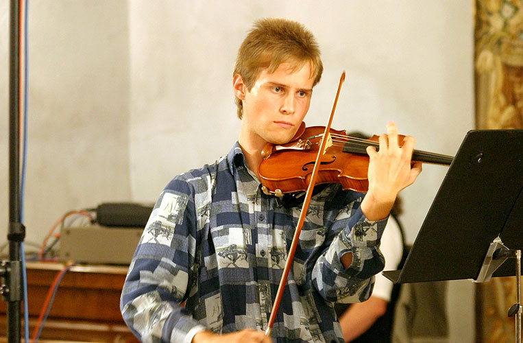 Závěrečný koncert mezinárodních mistrovských kursů, koncertní síň, 27.8.2006, Královský hudební festival Zlatá Koruna, foto: © 2006 Lubor Mrázek