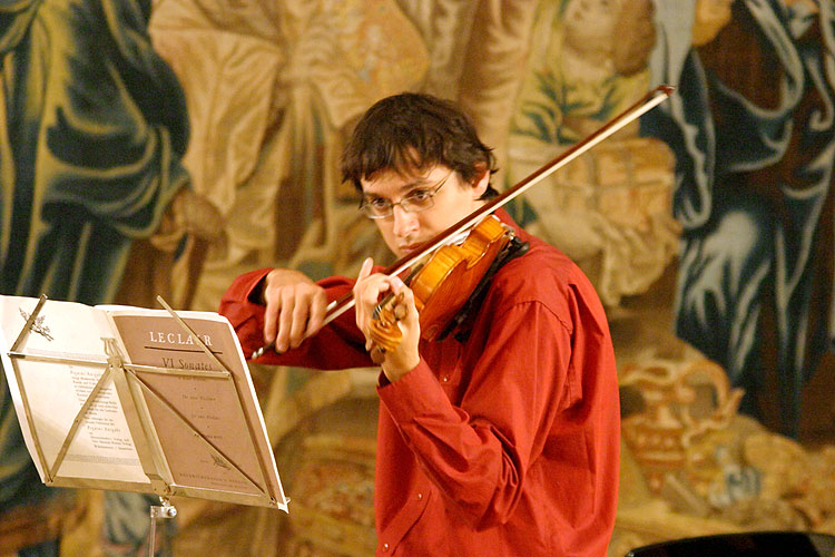 Schlusskonzert internationaler Meisterkurse, Konzertsaal, 27.8.2006, Königliches Musikfestival Zlatá Koruna, Foto: © 2006 Lubor Mrázek
