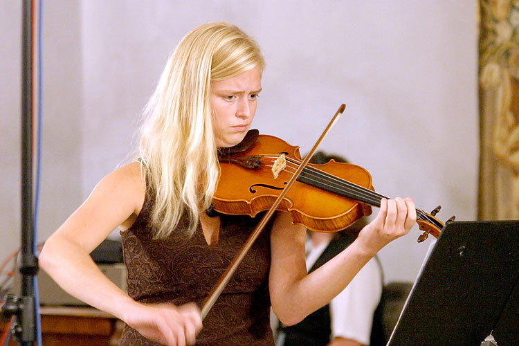 Schlusskonzert internationaler Meisterkurse, Konzertsaal, 27.8.2006, Königliches Musikfestival Zlatá Koruna, Foto: © 2006 Lubor Mrázek